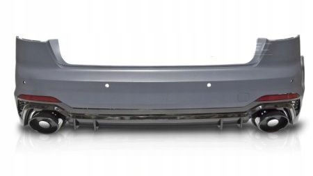 фото №2, Бампер задній do audi a4 b9 15-19 sport стиль pdc