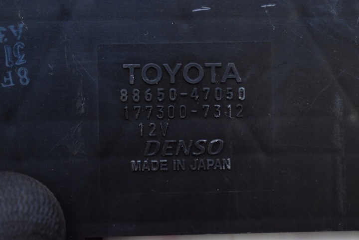 фото №8, Блок управления  модуль кондиционера 88650-47050 177300-7312 toyota prius 2 ii xw20