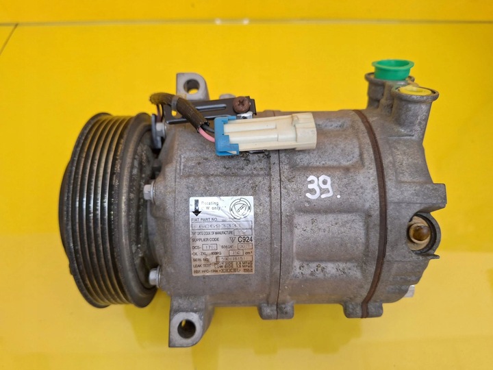 фото №7, Компрессор кондиционера компрессор 60693331 alfa romeo 159 1.9 jtd nr39
