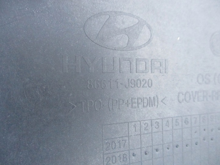 фото №10, Бампер зад задний hyundai kona 17-20 86611-j9020