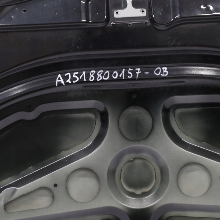 фото №14, Mercedes w251 капот крышка двигателя обсидиан чёрный чёрный металлик - 197