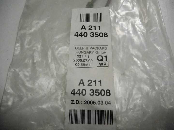 фото №6, Шланг насоса abs mercedes w211 оригінальний номер a2114403508