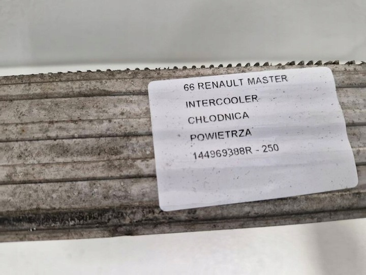 фото №6, Renault master 3 iii 2.3 dci радіаторів повітря інтеркулер 144969388r