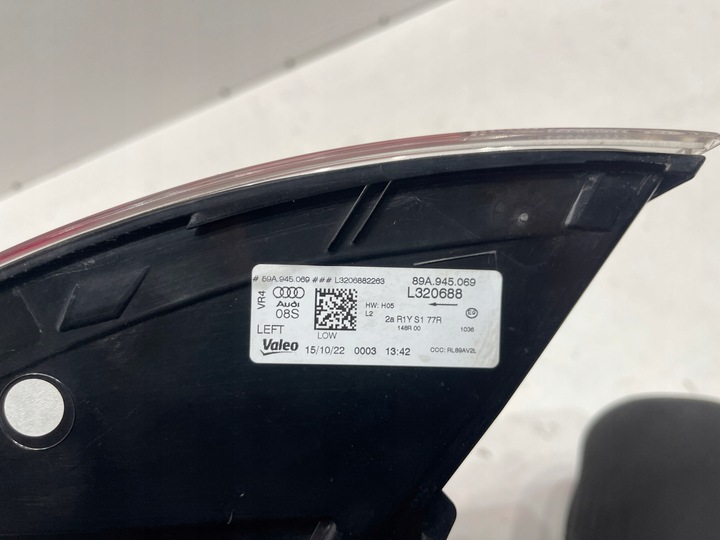 фото №7, Audi q4 89a лампа зад задняя левая led 89a945069