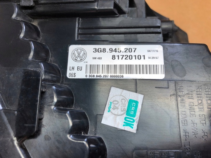 фото №3, Vw arteon лампа ліва зад 3g8945207