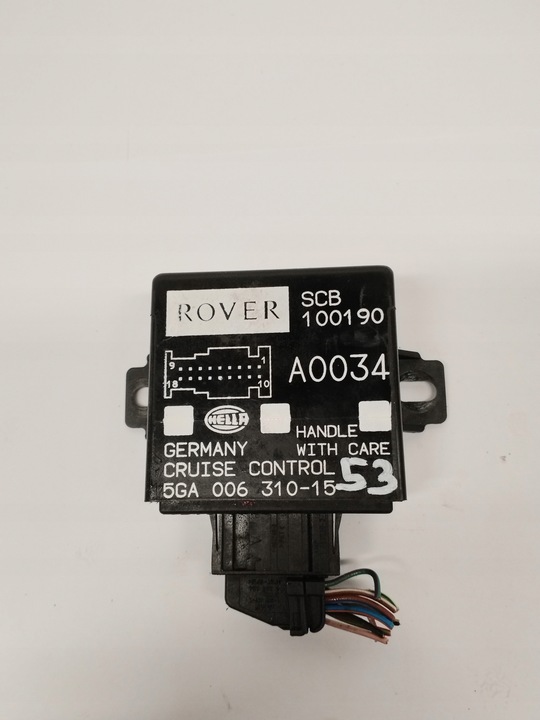 фото №1, Модуль блок управления круиз-контроля rover 75 scb100190
