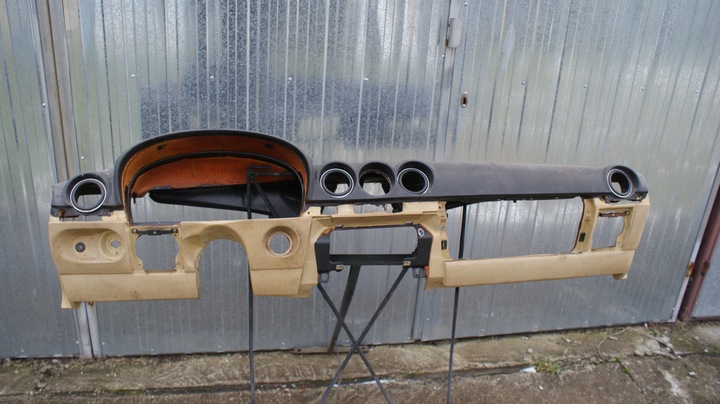 фото №5, Mercedes r107 sl slc панель роздавальна консоль капот 1076801008