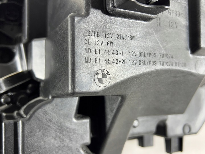 фото №12, Bmw 3 g20 g21 повний led лампа права перед чорна тінь line фара eu