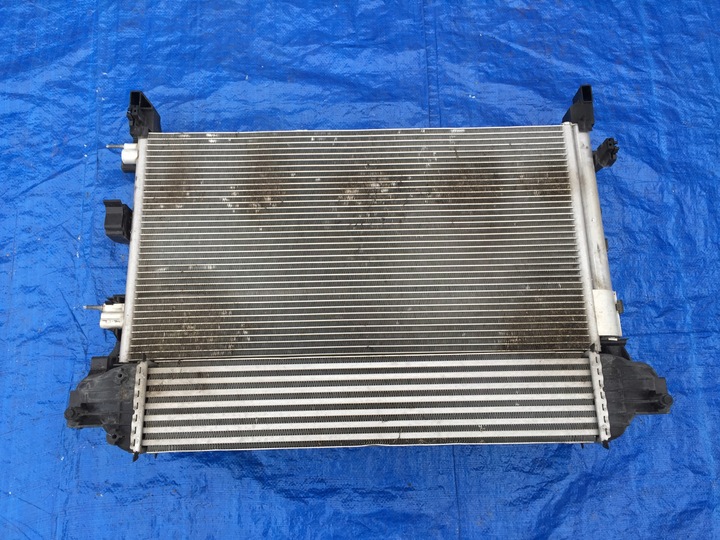 фото №1, Jeep compass ii рестайлинг 21 радиатор воды кондиционера kpl вентилятор механическая коробка передач