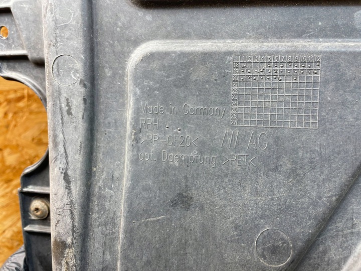 фото №14, Плита захист підлога pod двигун vw skoda seat audi 3q0825236d