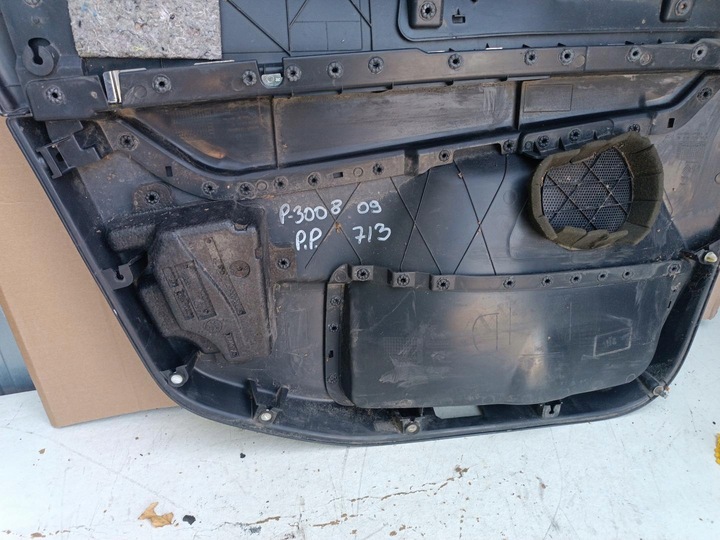 фото №8, Боковина обивка дверь правый перед peugeot 3008 i 9683035577