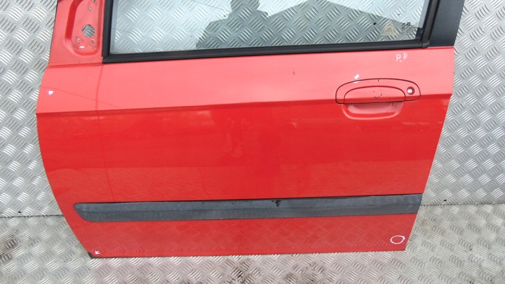 фото №10, Двері перед праві ліві hyundai getz 5d червоний
