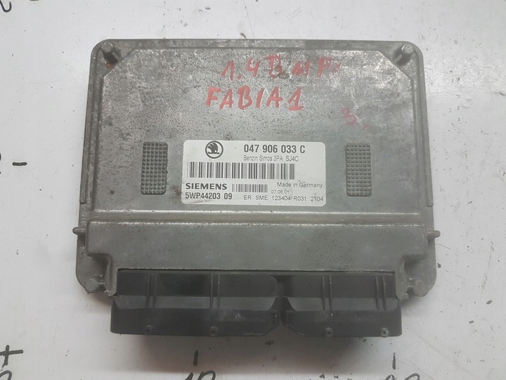 фото №1, Skoda fabia 1 i 01r 1.4 mpi комп'ютер двигуна