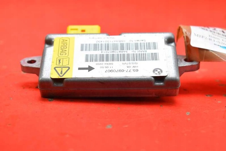 фото №5, Модуль датчик подушка безопасности подушек дверь правые перед 6970907 bmw e65 01-05