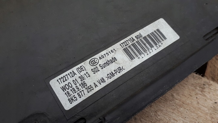 фото №12, S4 b8 рестайлинг a4 шторка люк чёрная sline