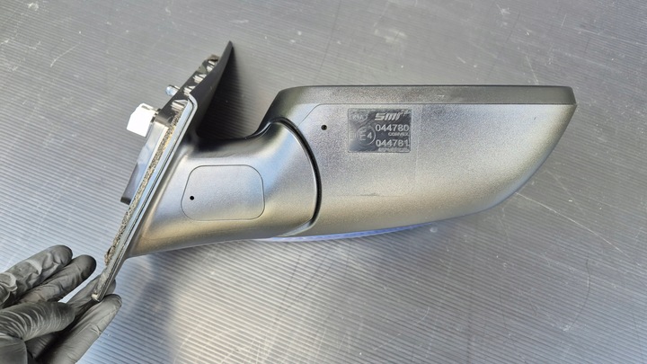 фото №10, Зеркало правые kia sportage iv рестайлинг 18-21 цвет b3l оригинальный номер 87620-f1ac0 8-pin eu