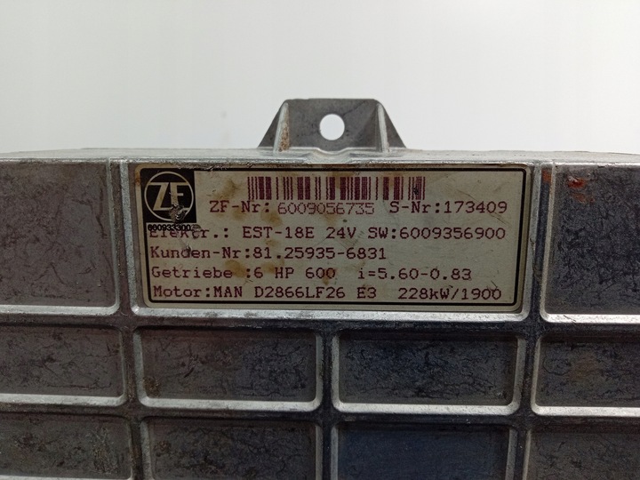 фото №3, Man f2000 fe блок управления коробки 0260001009