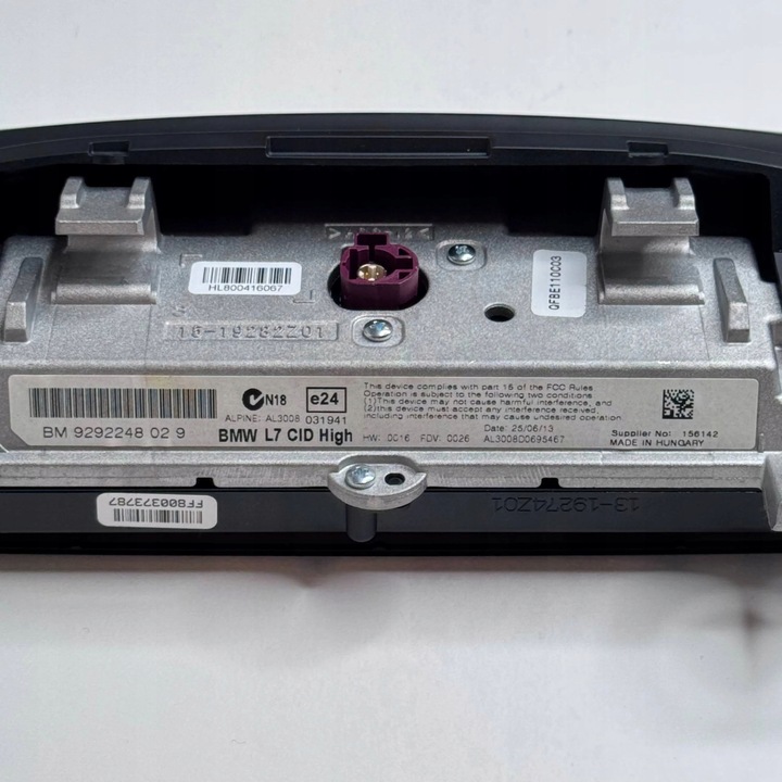 фото №6, Bmw 3 f30 f35 f31 2016 монитор / дисплей / экран