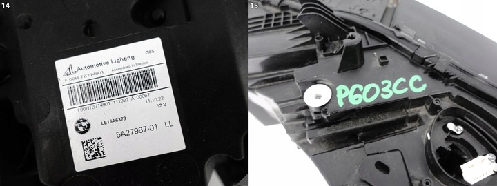 фото №15, Bmw x5 g05 x6 g06 повний led 18-23 лампа фара повний led ліва перед європа