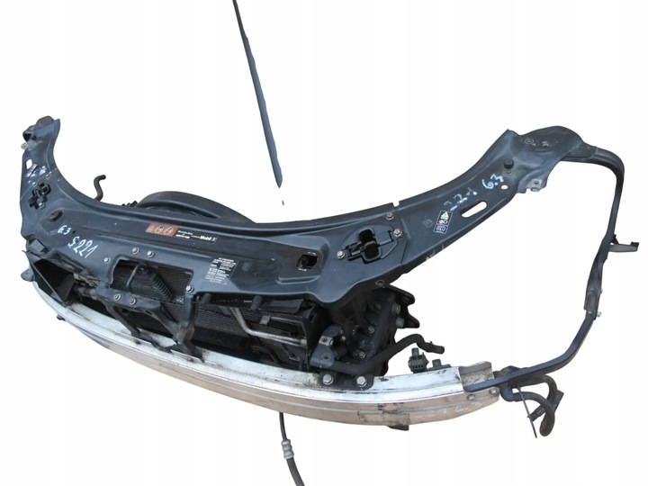 фото №10, Mercedes s w221 221 63 amg pas переднє підсилювач радіатор a2115002293