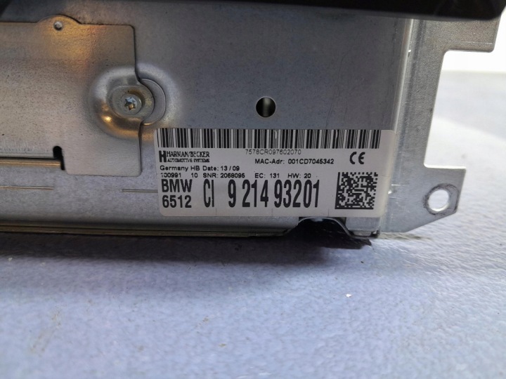 фото №6, Bmw 3 e90 e91 lci считыватель магнитола i магнитола 9214932