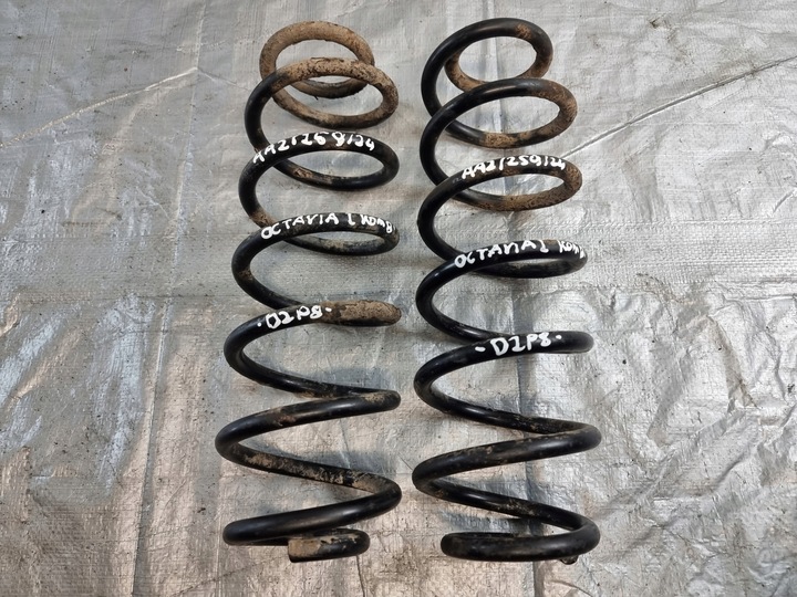 фото №1, Пружини зад x2 skoda octavia i універсал 01r