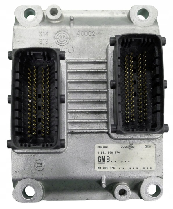 фото №1, Блок управления двигателя opel corsa c 1.2 0261206274 09164475 + программирование