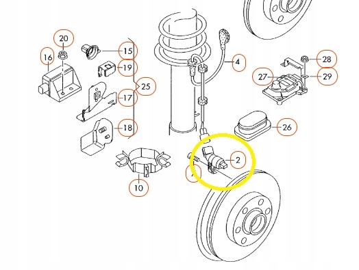 фото №11, Trw gbs2500 датчик abs