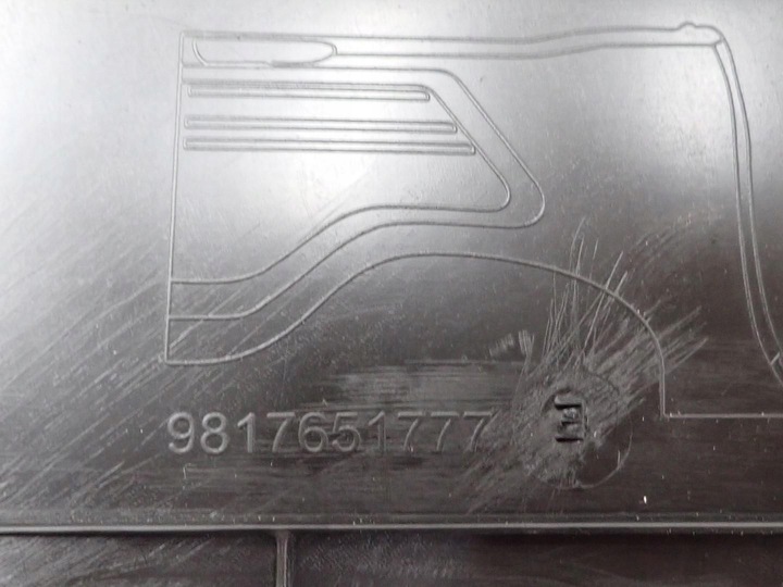 фото №8, Боковина оббивка багажника ліва 9822287277 opel combo e 21r