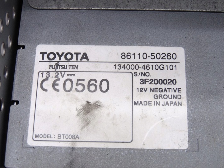 фото №7, Радіо навігація gps дисплей 86110-50260 lexus ls iv ls460 ls600h 06- eu