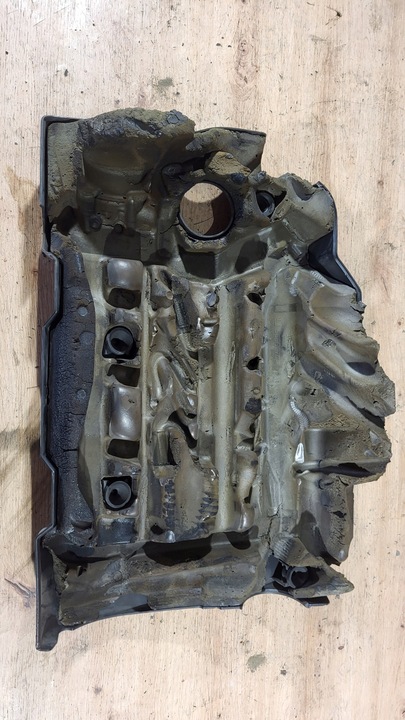 фото №5, Защита двигателя верхняя saab 93 ii рестайлинг 07- 1,9 ttid