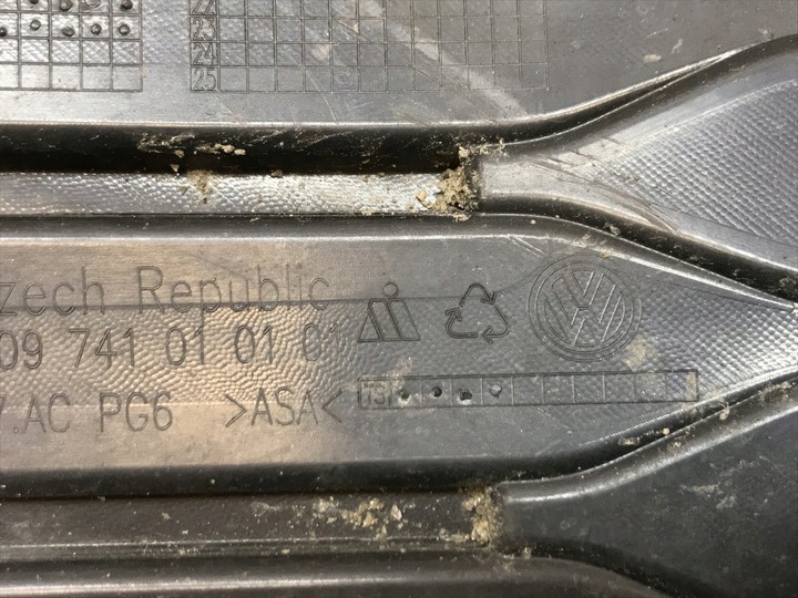 фото №10, Vw golf 7 vii r-line рестайлинг 16- решётка бампера передней перед 5g0853677ac