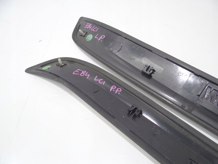 фото №7, Планки накладки порогові перед bmw x1 e84 2990843 m набір