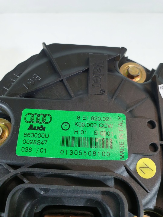 фото №16, Воздуходувка воздуховод audi a4 b6 b7 2.0fsi alt 8e1820021b