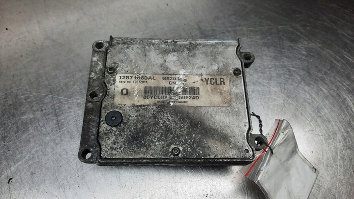 фото №1, Комп'ютер двигуна opel vectra c 2.2b 02r 12571663al