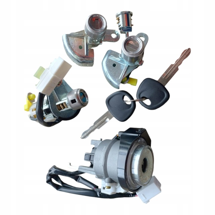 фото №1, Новая замок зажигания набор замков замок вставка дверь lew hyundai tucson jm 2004-