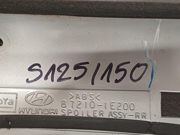 фото №10, Hyundai accent 3 iii hb 3d спойлер спойлер спойлер крышки багажника 872101e200