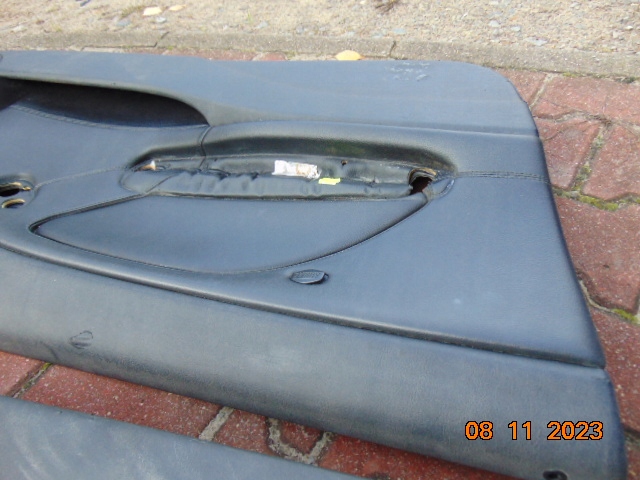 фото №10, Bmw 3 e46 купе cabrio боковина кожаный обивка дверь перед кожа чёрный