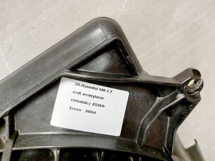 фото №7, Hyundai i40 1.7 crdi вентилятор радіатор 25380-3zxxx