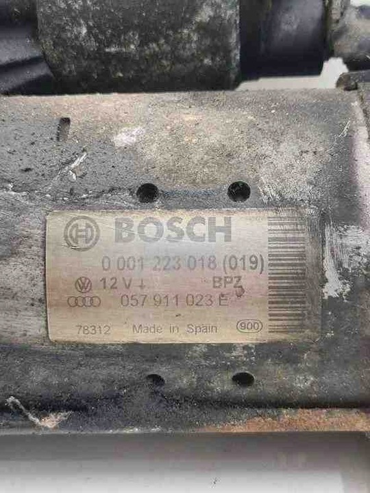 фото №11, Стартер audi a8 d2 4d2, 4d8 057911023ex 4.2l дизель 2005