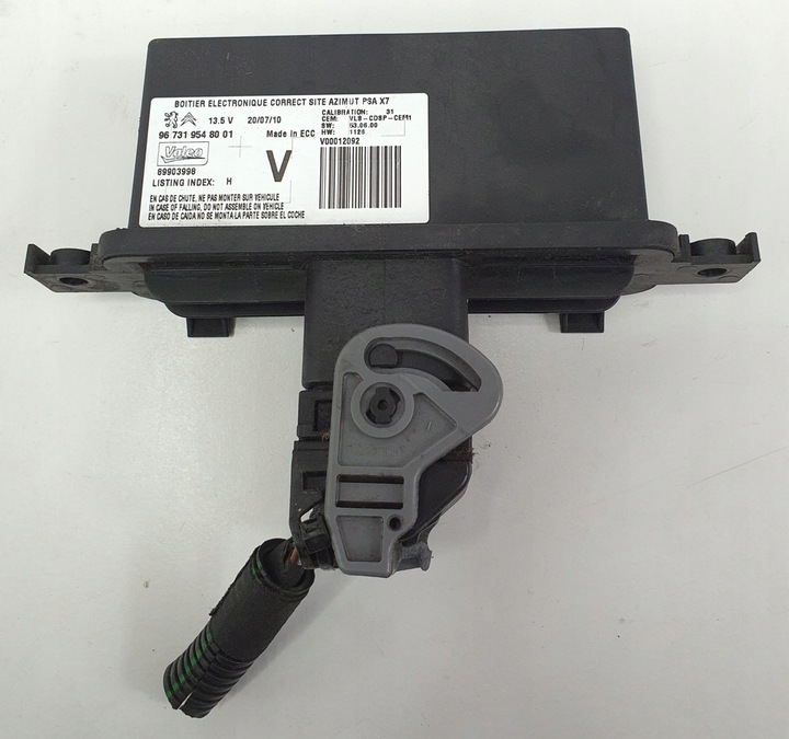 фото №1, Модуль світла citroen c5 iii x7 9673195480