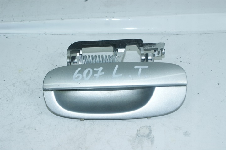 фото №1, Ручка зовнішня ліва задня лівий зад срібна peugeot 607 9631931180