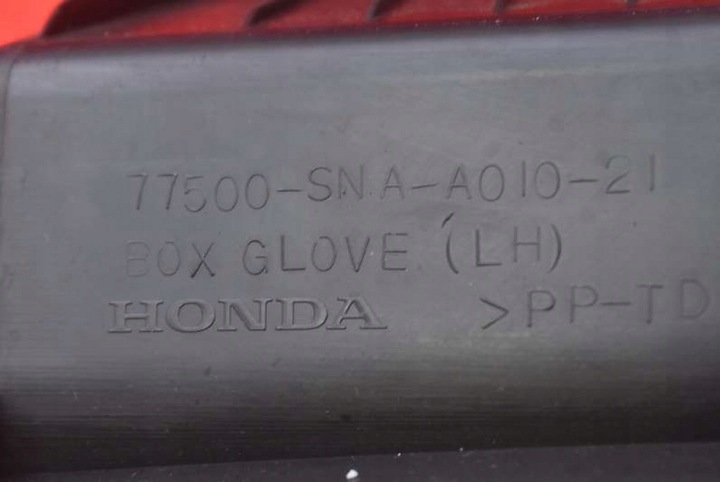 фото №6, Бардачок пассажира eu 77500-sna-a010-2 honda civic 8 viii 05-08