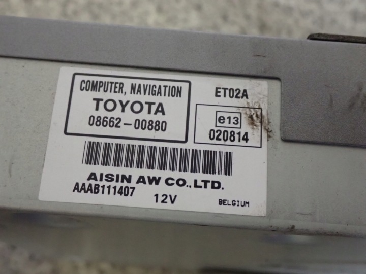 фото №6, Toyota corolla verso 04-09 считыватель дисков cd навигация