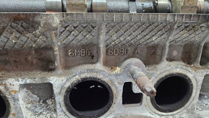 фото №10, Ford mondeo mk iv mazda 6 2.3 b l3g7 6m8g-6090-a головка двигуна
