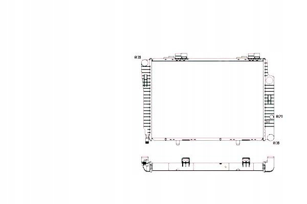 фото №13, Радиаторов двигателя nrf 51286 2025003103