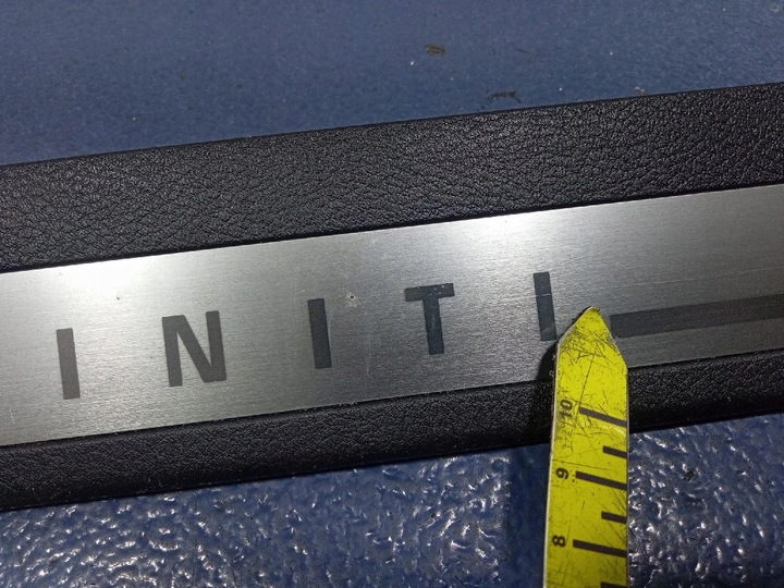 фото №6, Infiniti q50 рестайлинг планка пороговая декоративная перед порога 769b04ga0a