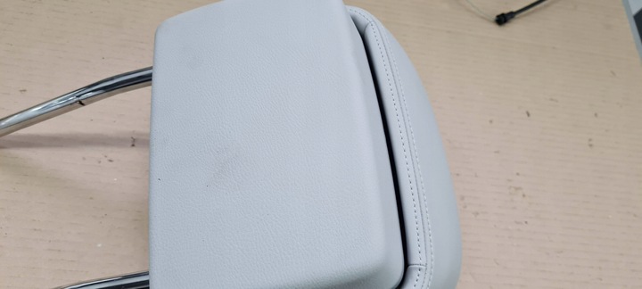 фото №15, A6 c7 eg рестайлінг підголівник сидіння лівий праві срібний місяць шкіра 4g8881901ad