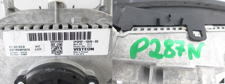 фото №12, Porsche panamera turbo s 971 lcd спидометр приборы