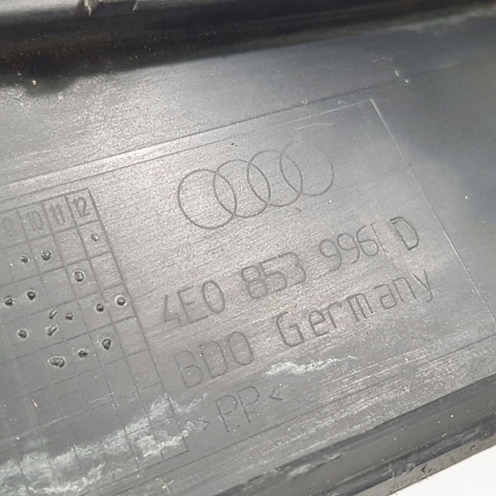 фото №8, Планки пороговые хромированные комплект audi a8 d3